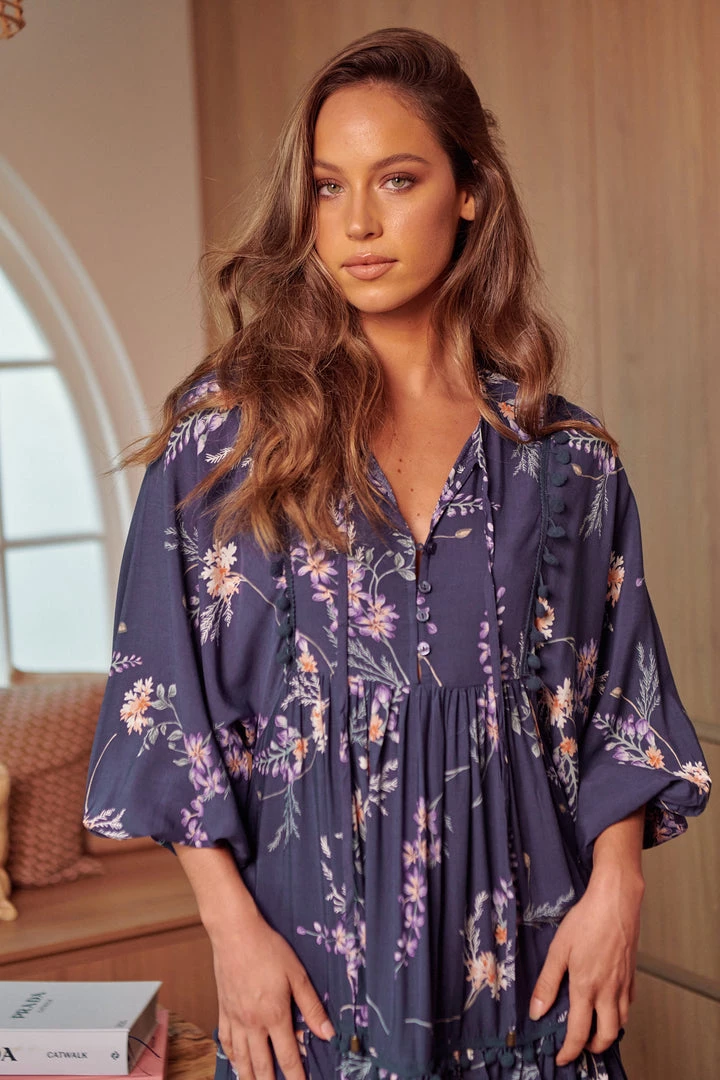 Jaase - Tiana Print Palace Dress 7 Jaase - Tiana Print Palace Dress