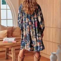 Jaase - Eucalyptus Print Adela Mini Dress