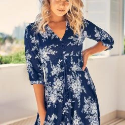 Jaase - Magnolia Print Indiana Maxi Dress 14 Jaase - Magnolia Print Indiana Maxi Dress