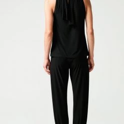 Sacha Drake High Neck Top - Black