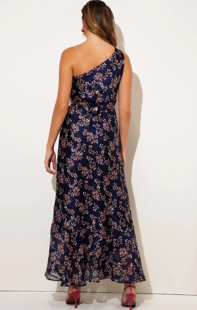 Sacha Drake - Midnight Chateau Maxi Dress - Navy Lurex Flower 5 Sacha Drake - Midnight Chateau Maxi Dress - Navy Lurex Flower