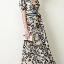Sacha Drake - Mist On The River Maxi Wrap - Porcelain Floral 13 Sacha Drake - Mist On The River Maxi Wrap - Porcelain Floral