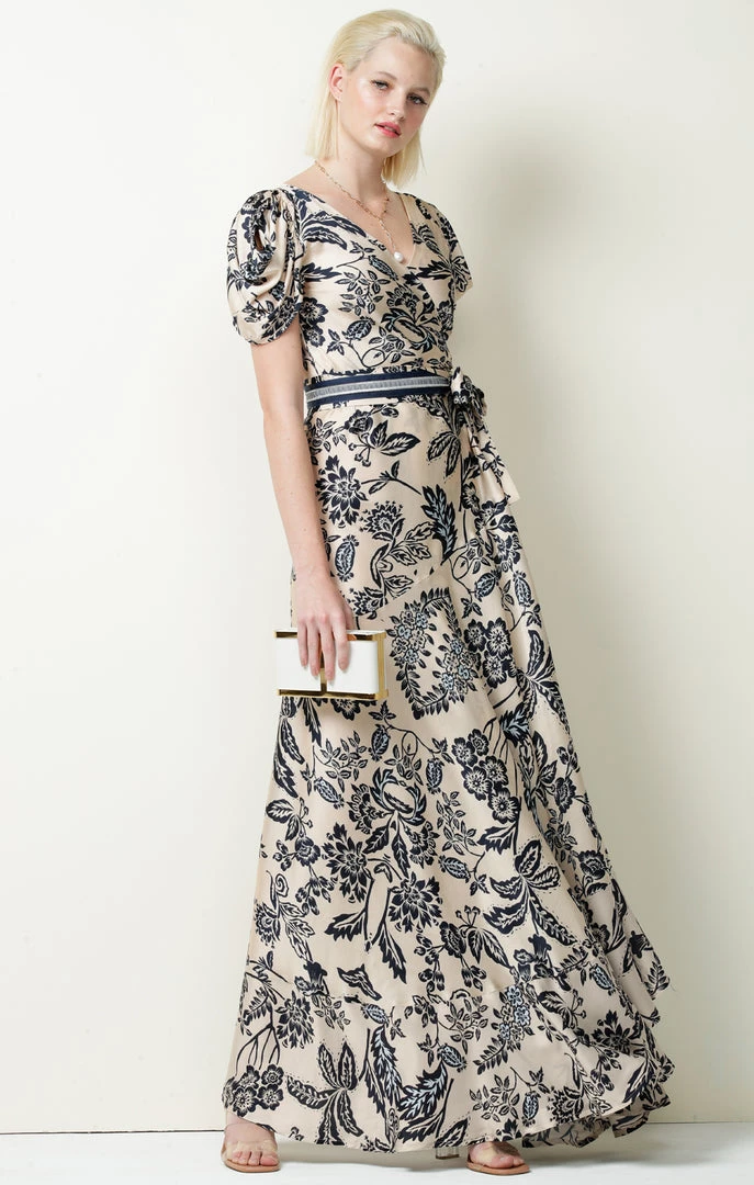 Sacha Drake - Mist On The River Maxi Wrap - Porcelain Floral 6 Sacha Drake - Mist On The River Maxi Wrap - Porcelain Floral