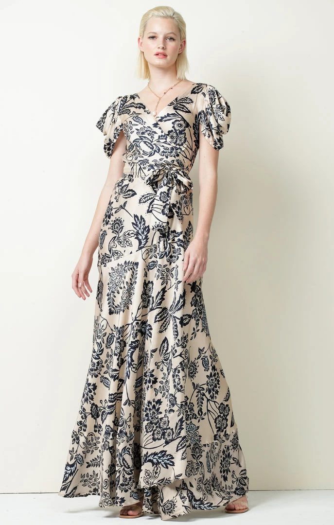 Sacha Drake - Mist On The River Maxi Wrap - Porcelain Floral 10 Sacha Drake - Mist On The River Maxi Wrap - Porcelain Floral