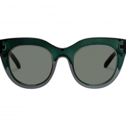 Le Specs Sunglasses - Air Heart - Emerald