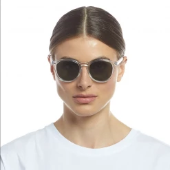 Le Specs Sunglasses - Bandwagon - Crystal Clear Polarized 2102342 Accessories Sunglasses