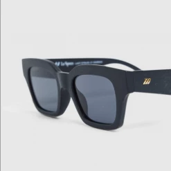 Le Specs Sunglasses - Last Straw - Black Straw