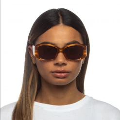Accessories Sunglasses Le Specs Sunglasses - Nouveau Riche - Caramel