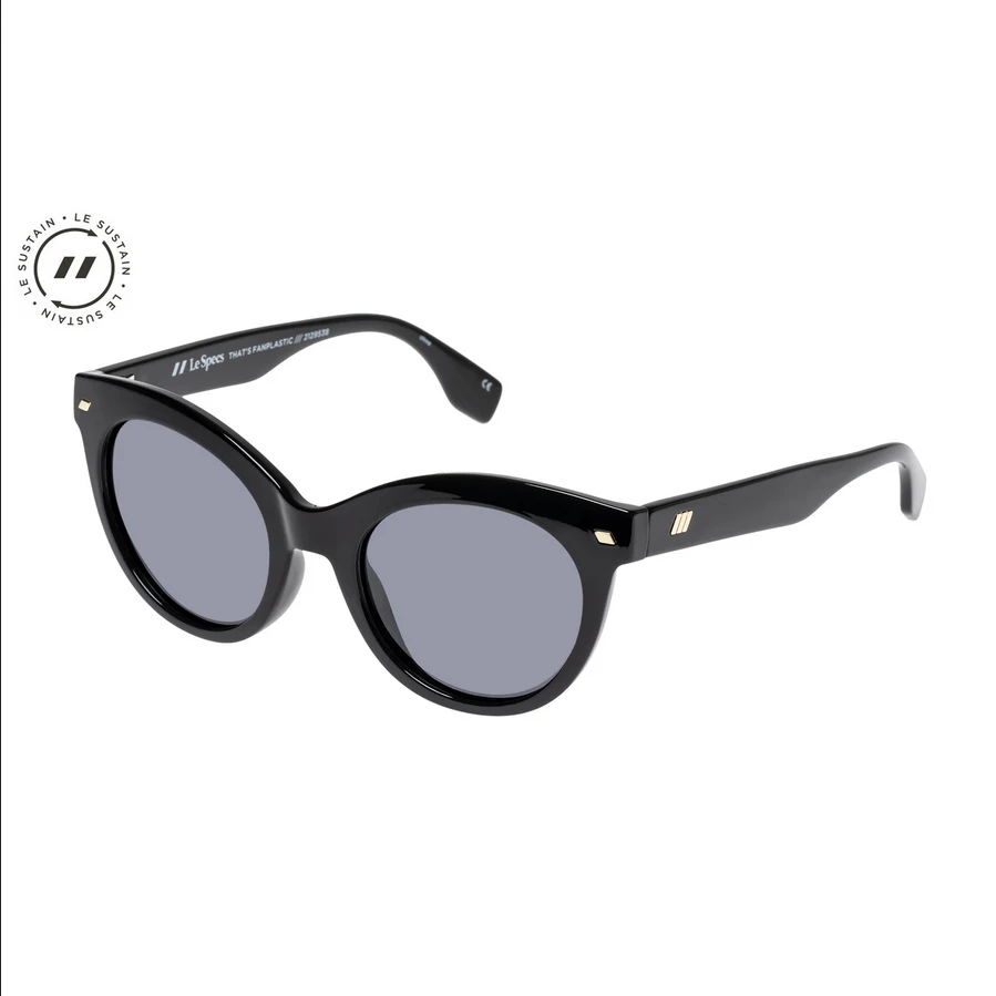 Accessories Sunglasses Le Specs Sunglasses - That's Fanplastic - Black 3 Accessories Sunglasses Le Specs Sunglasses - That's Fanplastic - Black