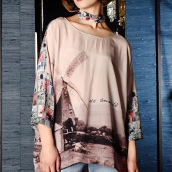 Maud Dainty MA Dainty - Date Line - Top - Stamps & Windmill Reversible -DTY01970