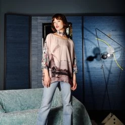 Maud Dainty MA Dainty - Date Line - Top - Stamps & Windmill Reversible -DTY01970