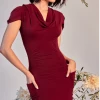 Moss And Spy SALE - Moss & Spy - Marlena Dress Pinot