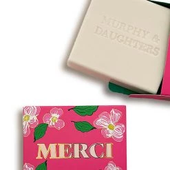 Murphy & Daughters - MERCI Rose - Message On Soap