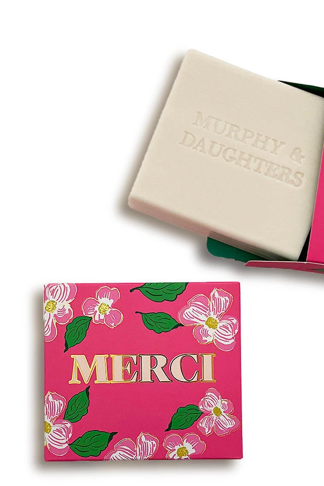 Murphy & Daughters - MERCI Rose - Message On Soap 3 Murphy & Daughters - MERCI Rose - Message On Soap