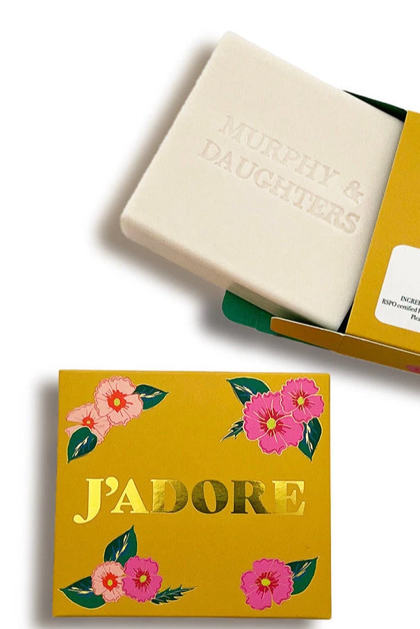 Murphy & Daughters - J'ADORE Grapefruit - Message On Soap Gift 3 Murphy & Daughters - J'ADORE Grapefruit - Message On Soap Gift