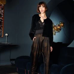 Maud Dainty MA Dainty - Match Point - Cami - Black DTY03327