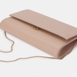 Olga Berg - Natural MADISON Foldover Clutch - OB4651