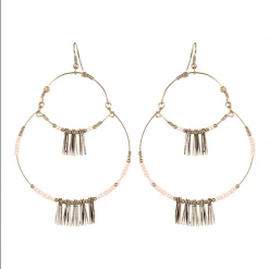 Tea Lily Eb & Ive - Masai Metal Earring Blush 2404601