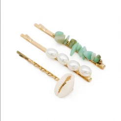 Morgan & Taylor - Aqua Ciello Hair Clip Set