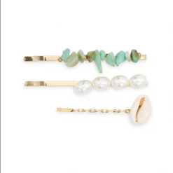 Morgan & Taylor - Aqua Ciello Hair Clip Set