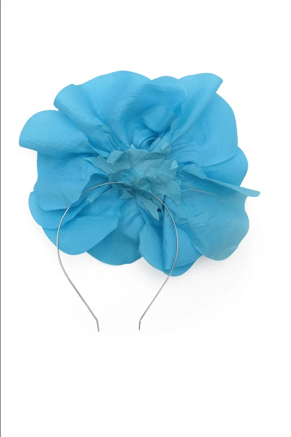 Morgan & Taylor - Aqua Cindy Fascinator FS400 5 Morgan & Taylor - Aqua Cindy Fascinator FS400