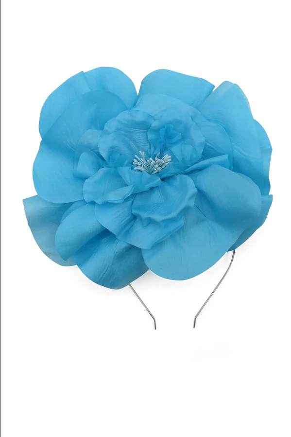 Morgan & Taylor - Aqua Cindy Fascinator FS400 3 Morgan & Taylor - Aqua Cindy Fascinator FS400