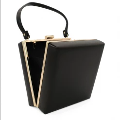 Morgan & Taylor - Black Natasha Top Handle Bag 17 Morgan & Taylor - Black Natasha Top Handle Bag