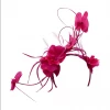 Morgan & Taylor - Cerise Jada Fascinator 1 Morgan & Taylor - Cerise Jada Fascinator