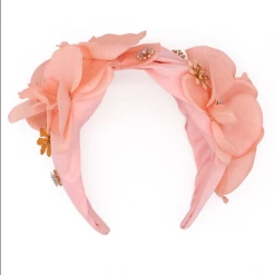 Morgan & Taylor - Coral Arya Fascinator
