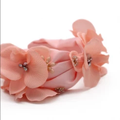 Morgan & Taylor - Coral Arya Fascinator