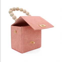 Morgan & Taylor - Coral Priscilla Top Handle Bag MB0053 10 Morgan & Taylor - Coral Priscilla Top Handle Bag MB0053