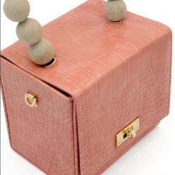 Morgan & Taylor - Coral Priscilla Top Handle Bag MB0053 11 Morgan & Taylor - Coral Priscilla Top Handle Bag MB0053