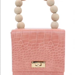 Morgan & Taylor - Coral Priscilla Top Handle Bag MB0053 12 Morgan & Taylor - Coral Priscilla Top Handle Bag MB0053