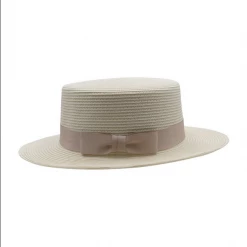 Morgan & Taylor - Cream Carla Boater