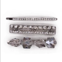 Morgan & Taylor - Crystal Diamante Valeria Hair Clip Set