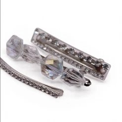 Morgan & Taylor - Crystal Diamante Valeria Hair Clip Set 9 Morgan & Taylor - Crystal Diamante Valeria Hair Clip Set