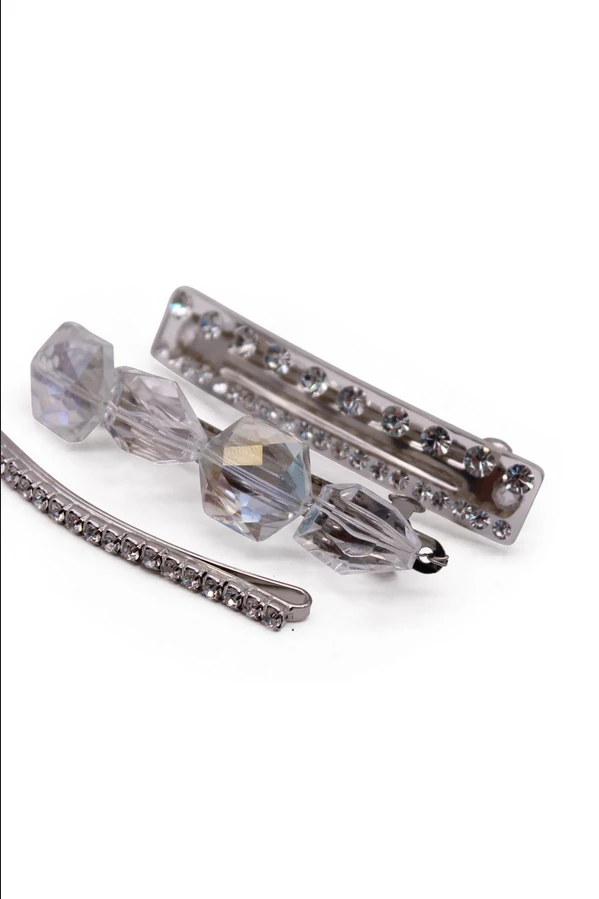 Morgan & Taylor - Crystal Diamante Valeria Hair Clip Set 5 Morgan & Taylor - Crystal Diamante Valeria Hair Clip Set