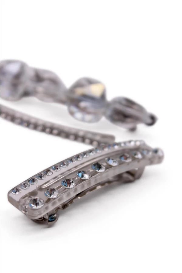 Morgan & Taylor - Crystal Diamante Valeria Hair Clip Set 6 Morgan & Taylor - Crystal Diamante Valeria Hair Clip Set