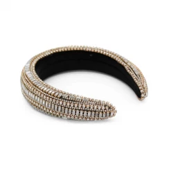 Morgan & Taylor - Crystal Gold Camilla Headband