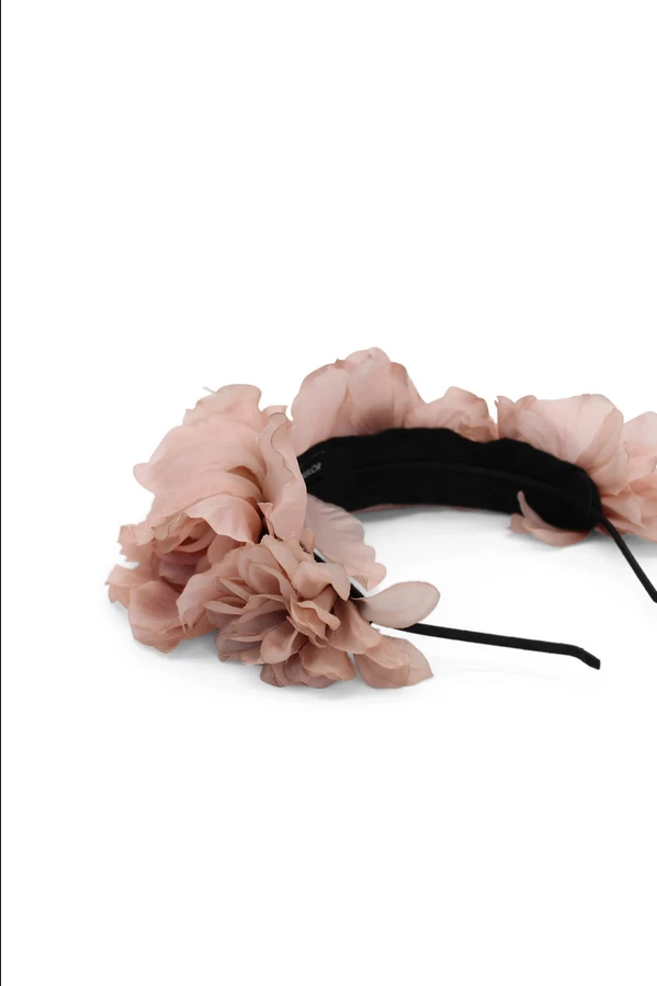 Morgan & Taylor - Dusty Pink Alexa Headpiece 4 Morgan & Taylor - Dusty Pink Alexa Headpiece