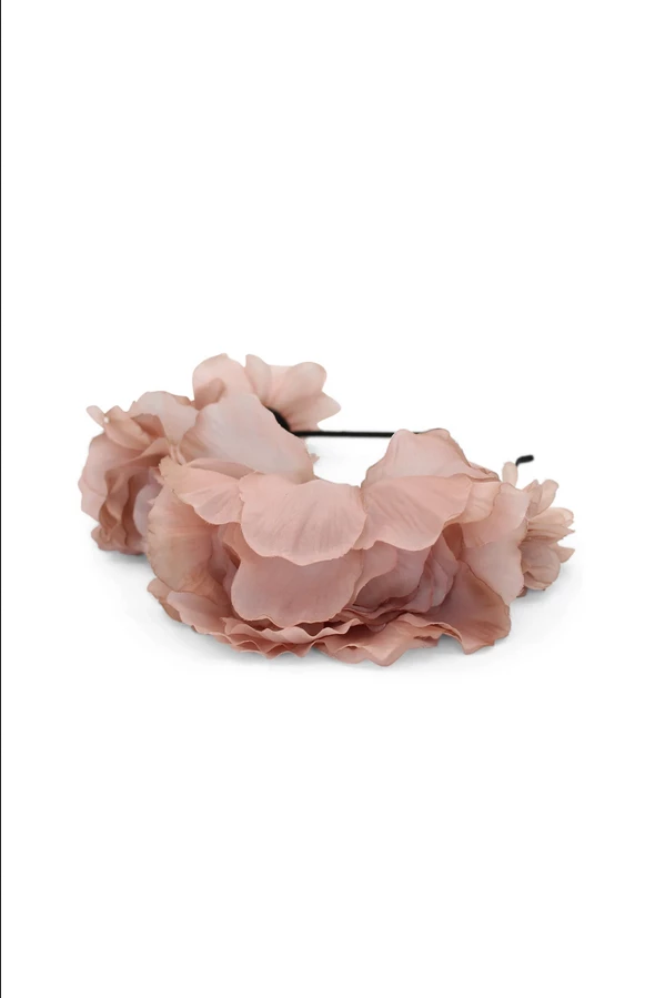 Morgan & Taylor - Dusty Pink Alexa Headpiece 5 Morgan & Taylor - Dusty Pink Alexa Headpiece
