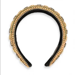 Morgan & Taylor - Green & Pink Elizabeth Headband