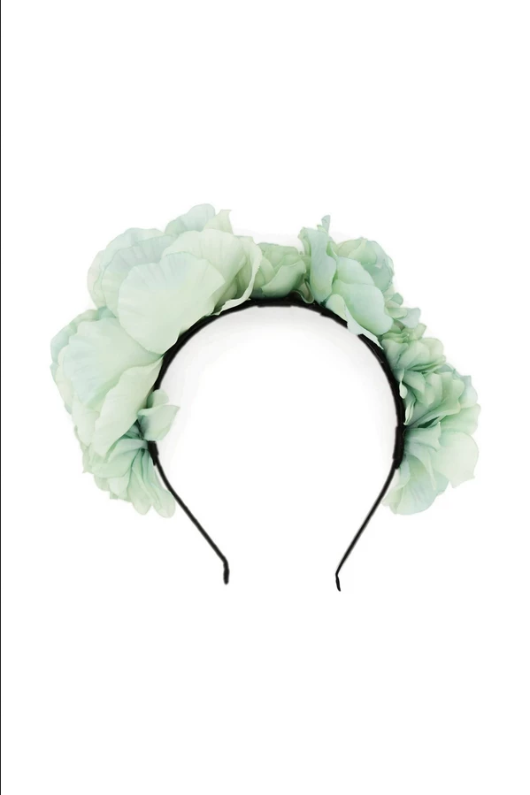 Morgan & Taylor - Mint Alexa Headpiece 7 Morgan & Taylor - Mint Alexa Headpiece
