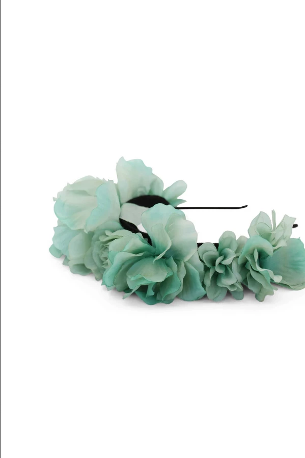 Morgan & Taylor - Mint Alexa Headpiece 5 Morgan & Taylor - Mint Alexa Headpiece