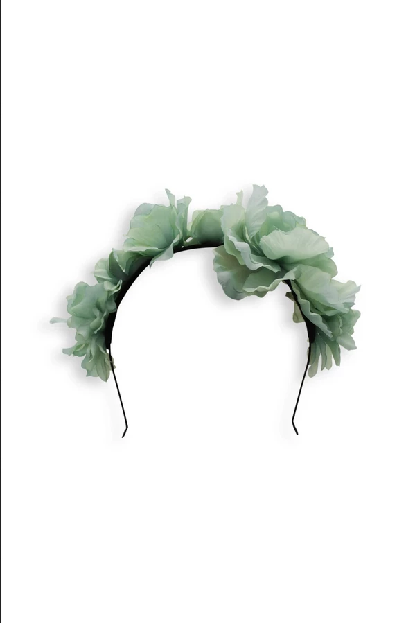 Morgan & Taylor - Mint Alexa Headpiece 6 Morgan & Taylor - Mint Alexa Headpiece