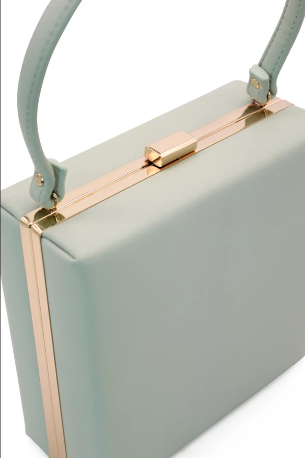 Morgan & Taylor - Mint Nikita Top Handle Bag 6 Morgan & Taylor - Mint Nikita Top Handle Bag