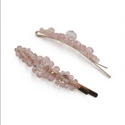 Morgan & Taylor - Pink Azareen Hair Clip Set