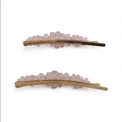 Morgan & Taylor - Pink Azareen Hair Clip Set