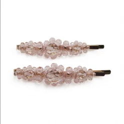 Morgan & Taylor - Pink Azareen Hair Clip Set
