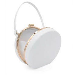 Morgan & Taylor - White Gina Bag